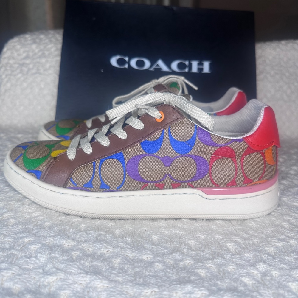 COACH Rainbow Signature Sneaker
